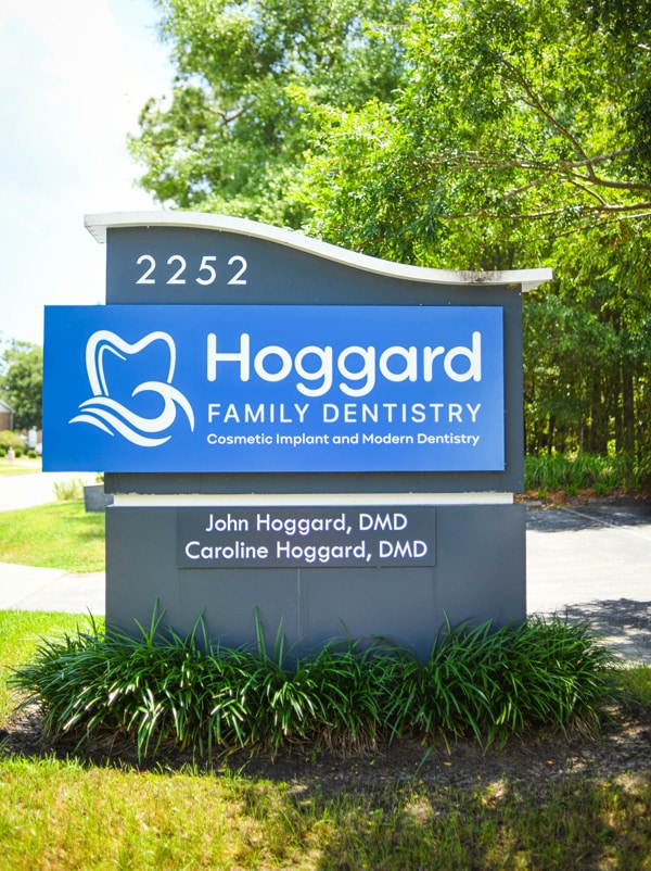 Our Team 16 hoggard sign outdoors